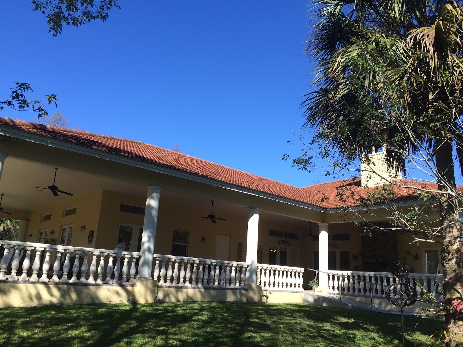 Covered porch and exterior